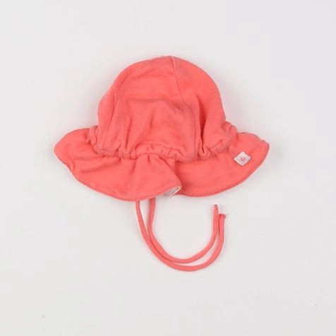 Petit Bateau - bonnet rose - 0/1 mois